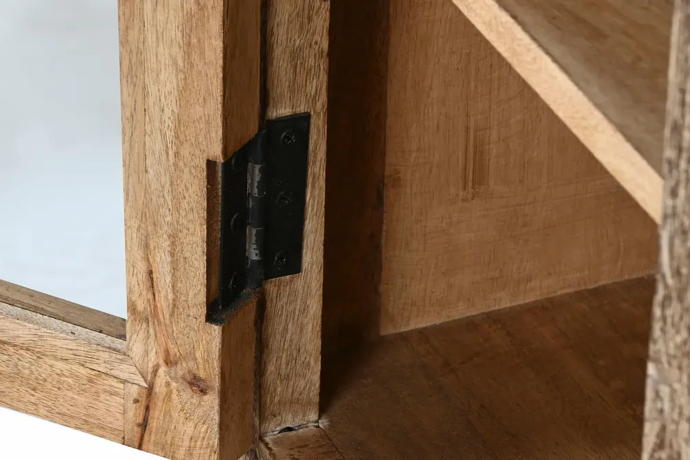 Autres tables  - MEUBLE BAR EN MÉTAL ET MANGUE - ITEM HOME BY ITEM INTERNATIONAL