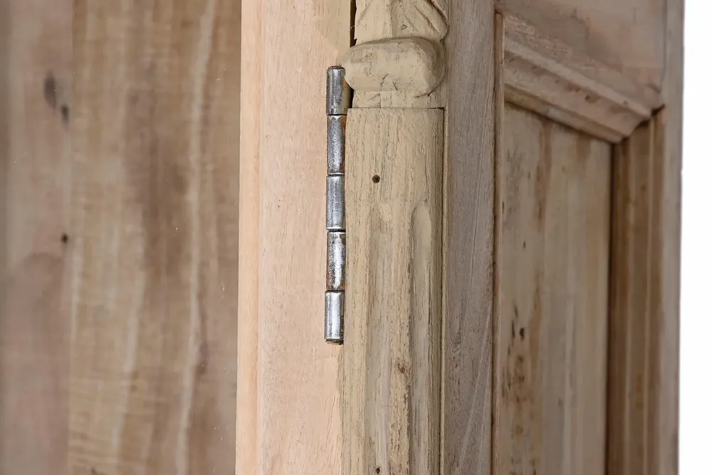 Bibliothèques - VITRINE EN BOIS NATUREL RECYCLÉ - ITEM HOME BY ITEM INTERNATIONAL