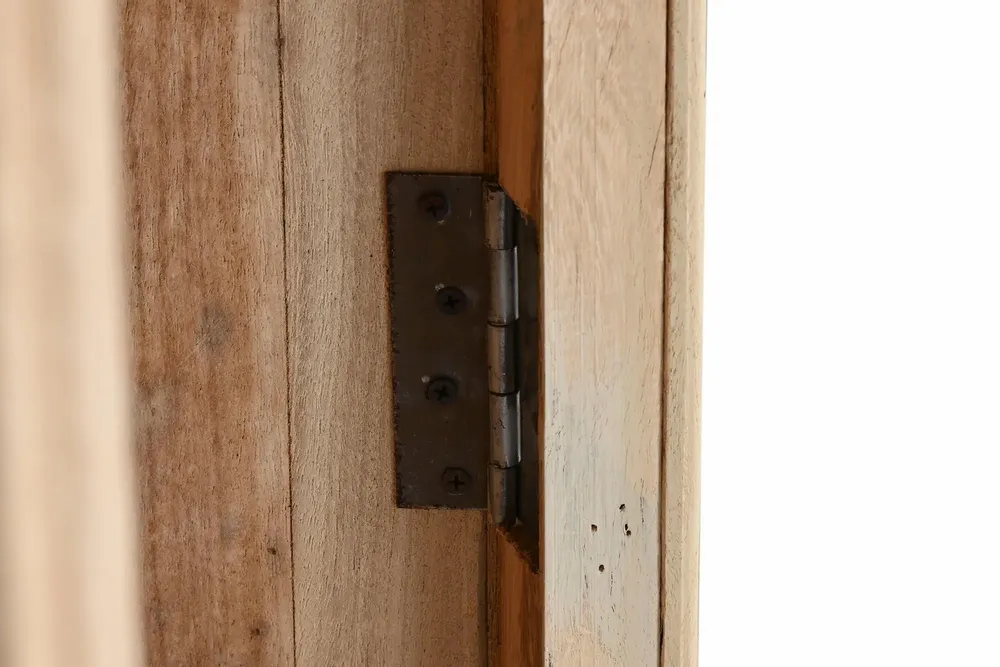 Bibliothèques - VITRINE EN BOIS NATUREL RECYCLÉ - ITEM HOME BY ITEM INTERNATIONAL