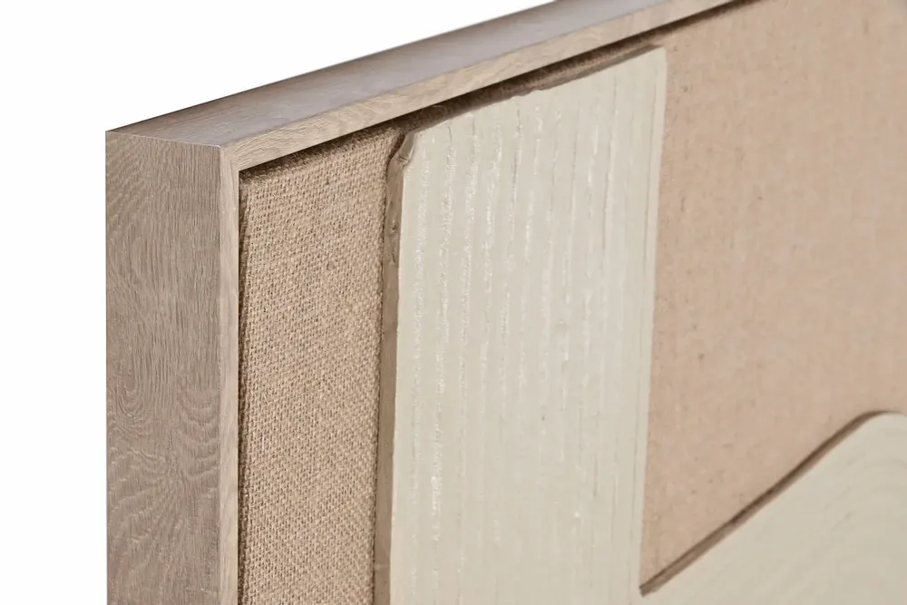 Tableaux - CADRE MODERNE EN JUTE ET MOUSSE 3D - ITEM HOME BY ITEM INTERNATIONAL