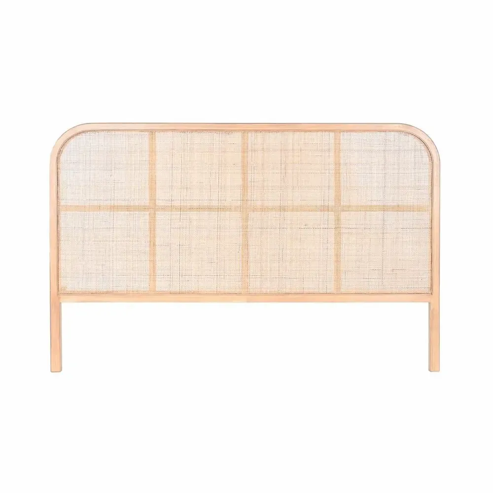 Lits - TÊTE DE LIT EN ROTIN NATUREL EN BOIS D'HÉVÉA - ITEM HOME BY ITEM INTERNATIONAL