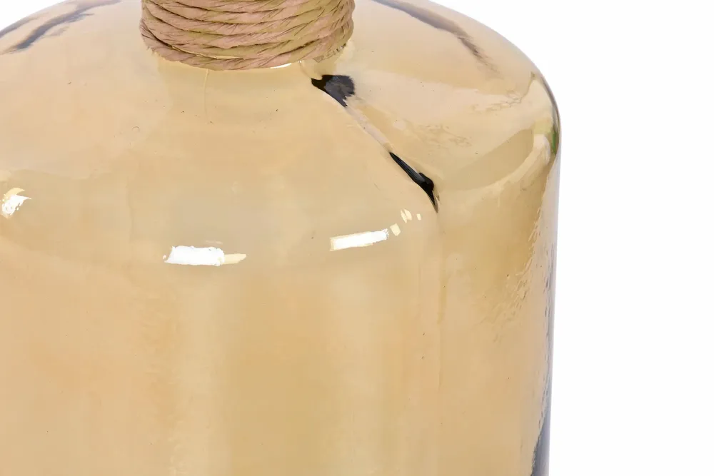 Vases - RECYCLED GLASS AND ROPE VASE - ITEM HOME BY ITEM INTERNATIONAL