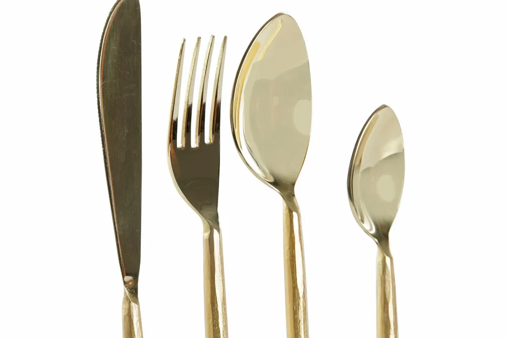 Couverts de service - COUVERTS EN ACIER INOXYDABLE GAUFRÉ - ITEM HOME BY ITEM INTERNATIONAL