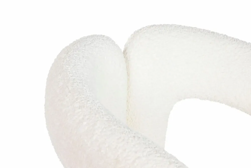 Chairs - WHITE BOUCLÉ CHAIR - ITEM HOME BY ITEM INTERNATIONAL