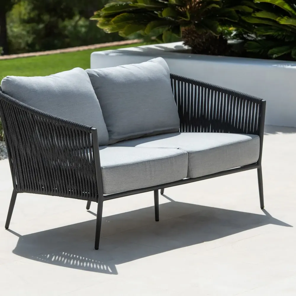 Canapés de jardin - Fortuna rope Sofa 2,5seat - JATI KEBON