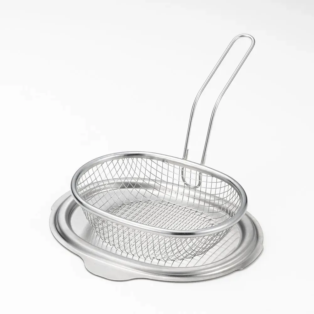 Ustensiles de cuisine - Couvercle pour friture en acier inoxydable - collection Aikata - ABINGPLUS