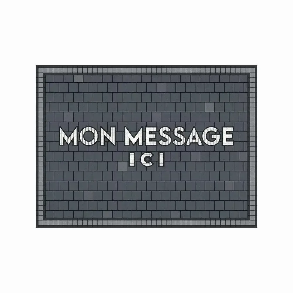 Objets personnalisables - Ma déco personnalisée classique - PODEVACHE