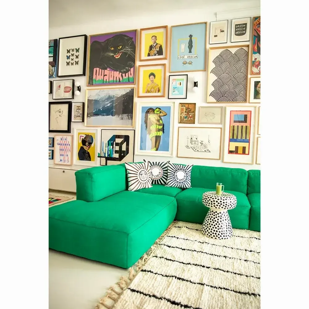 Contemporary carpets - Woven rugs and suede - PODEVACHE