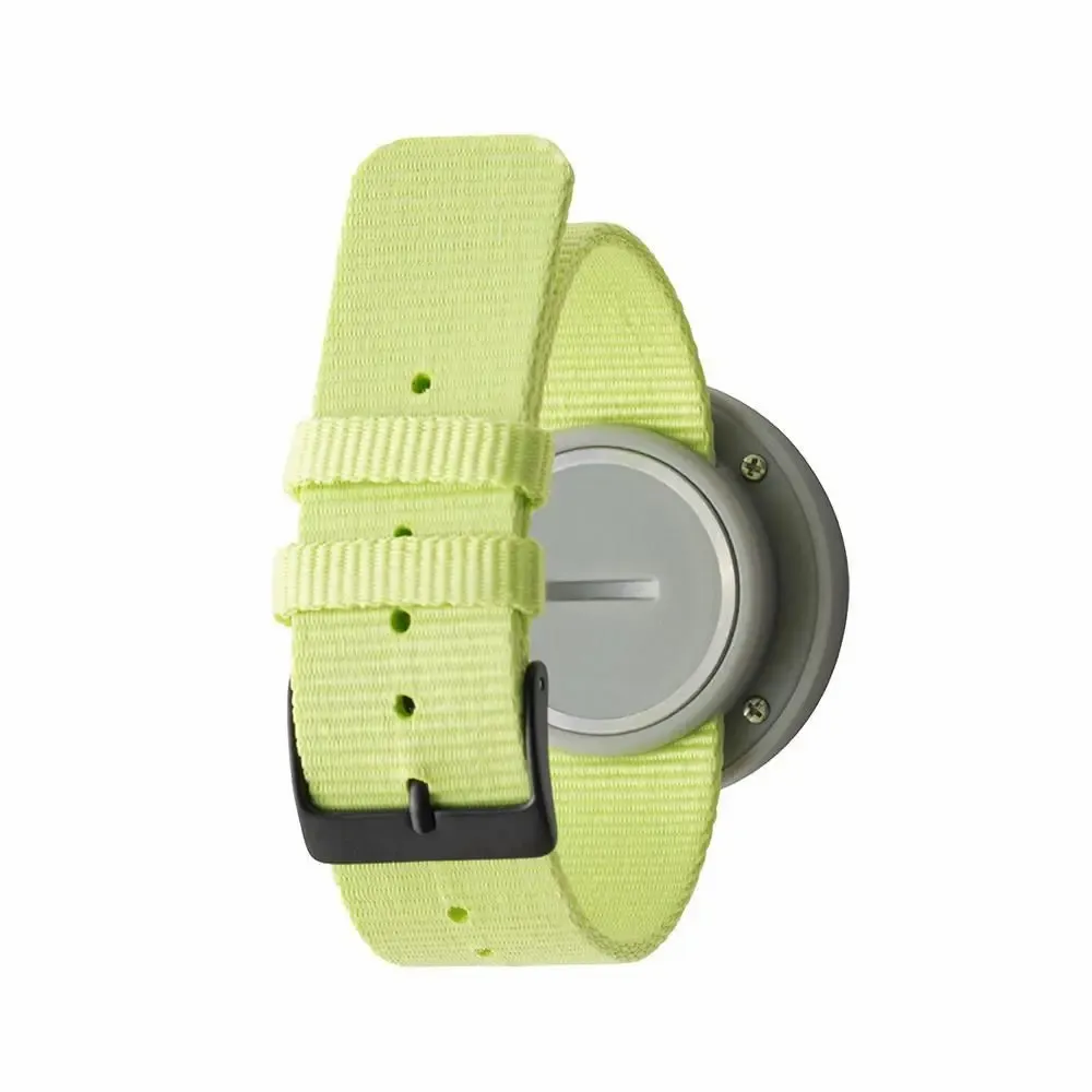 Watchmaking - Men's Watch Yellow Green Neon (Strap) /Green-Grey (Case) 40mm - ABINGPLUS