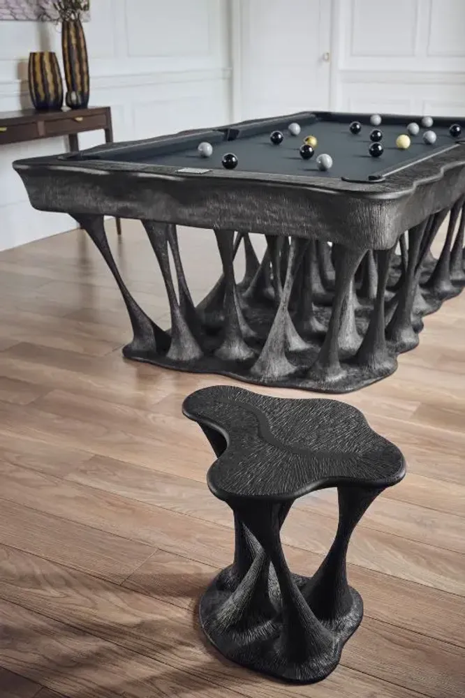 Sculptures, statuettes et miniatures - Billard "Black Bi" - BILLARDS ET BABY-FOOT TOULET