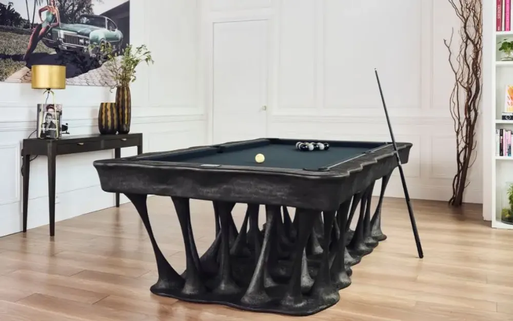 Sculptures, statuettes et miniatures - Billard "Black Bi" - BILLARDS ET BABY-FOOT TOULET