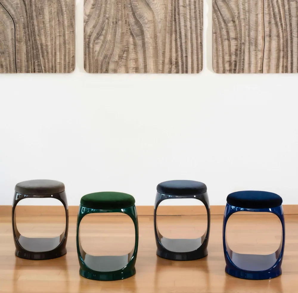 Stools - I Signet Ring I Forest Green Stool - SOFTICATED