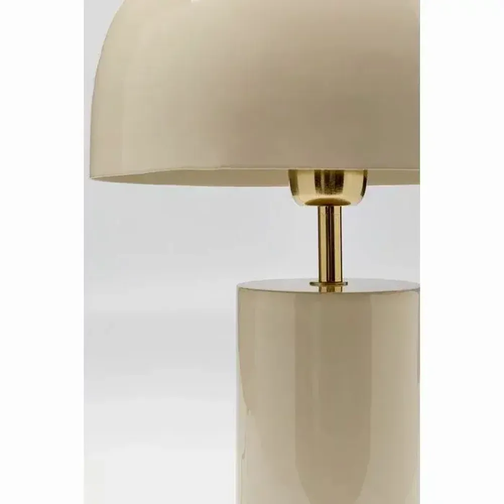 Lampes de table - Lampe de table Loungy Écru Blanc 38cm - KARE DESIGN