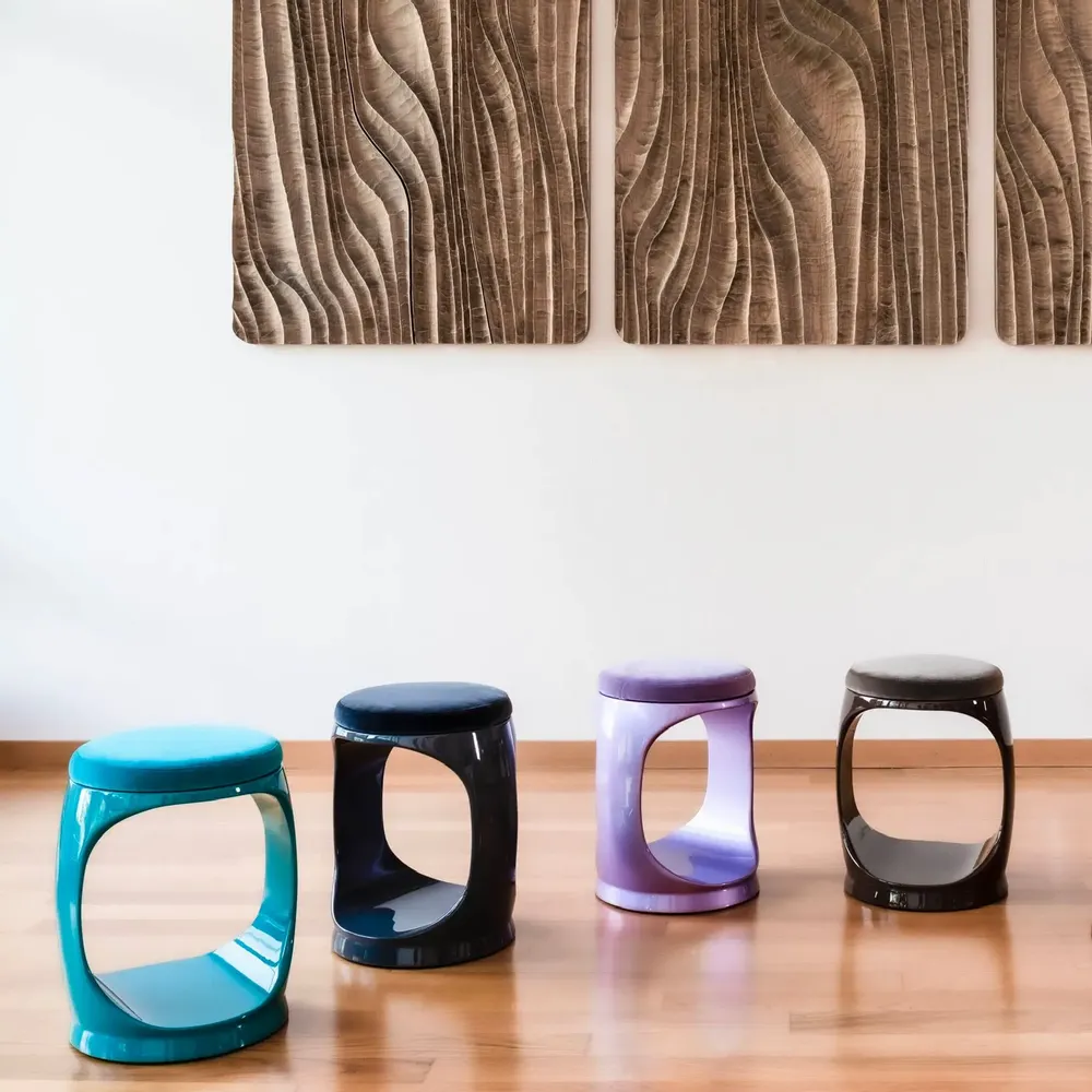 Stools - Signet Ring I Stool I Brown - SOFTICATED