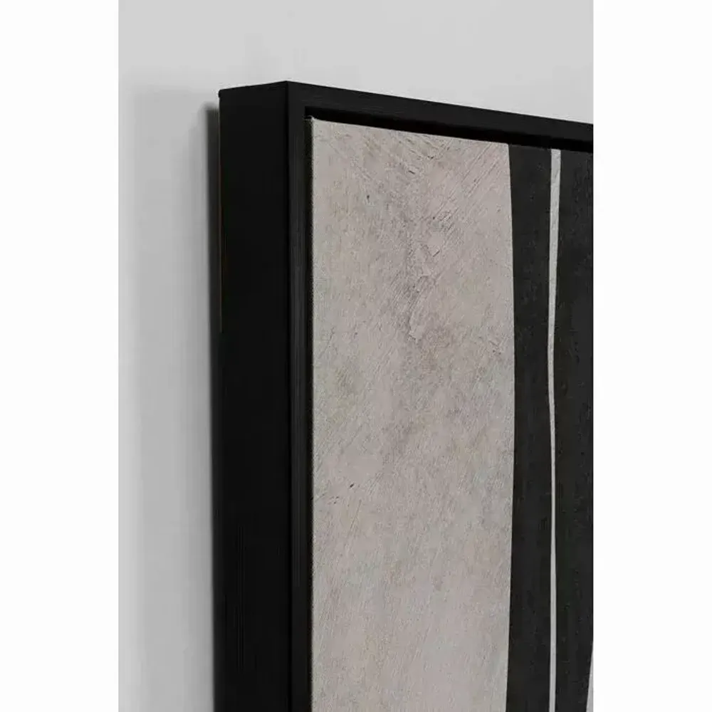 Paintings - Canvas Picture Artistic Blacky 70x110cm - KARE DESIGN