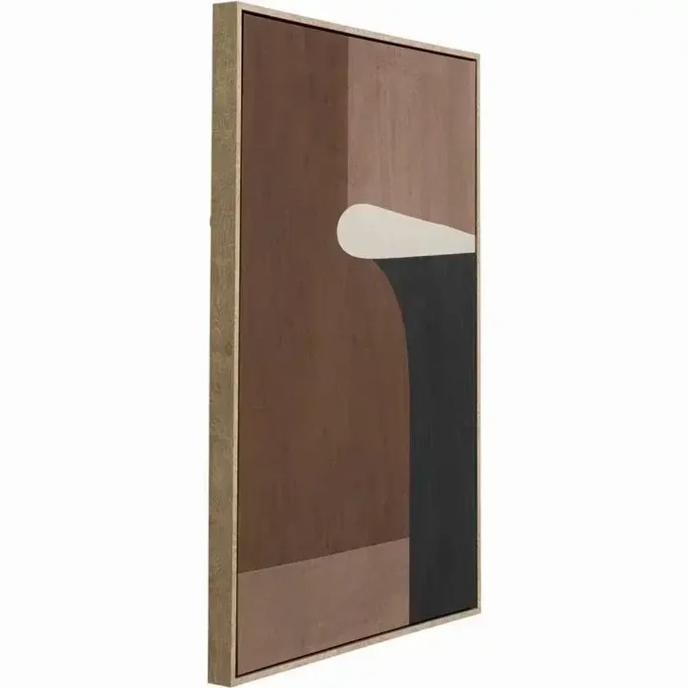 Paintings - Canvas Picture Classic Shape Brownie 60x90cm - KARE DESIGN