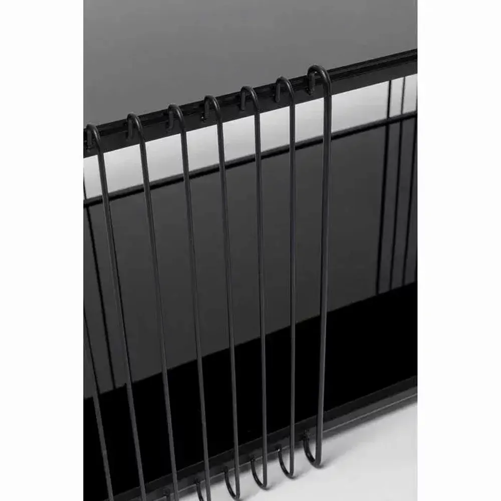 Coffee tables - Coffee Table Wire Double Black 120x60cm - KARE DESIGN