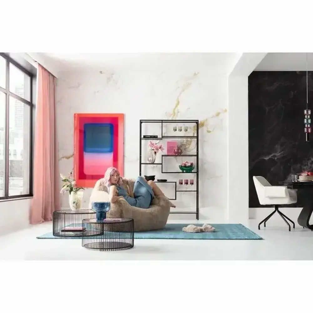 Paintings - Canvas Picture Tendency Pink 150x100cm - KARE DESIGN