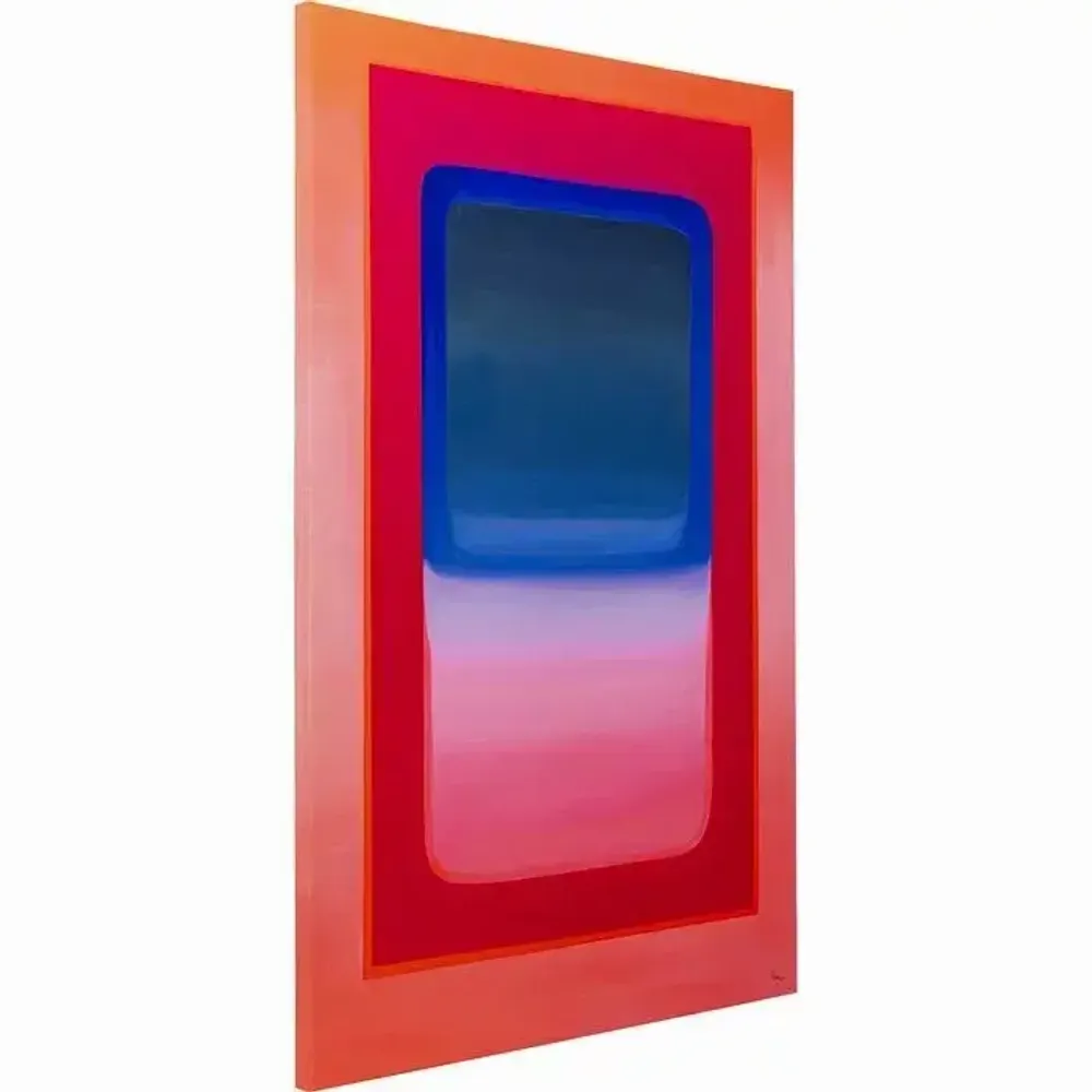 Paintings - Canvas Picture Tendency Pink 150x100cm - KARE DESIGN