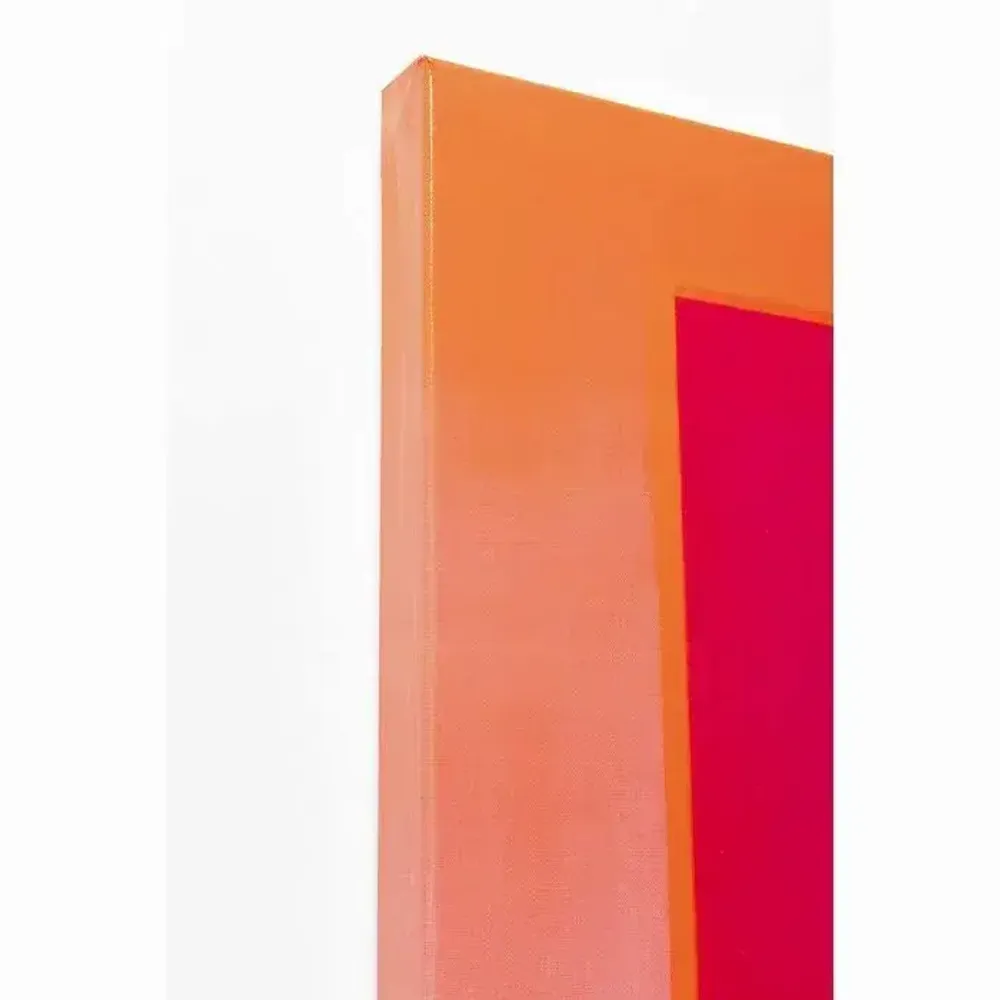 Paintings - Canvas Picture Tendency Pink 150x100cm - KARE DESIGN