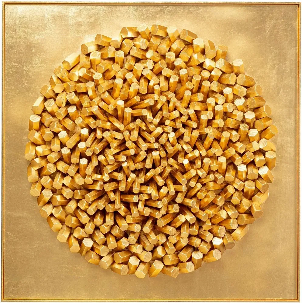 Other wall decoration - Wall Object Mikado Gold 120x120cm - KARE DESIGN