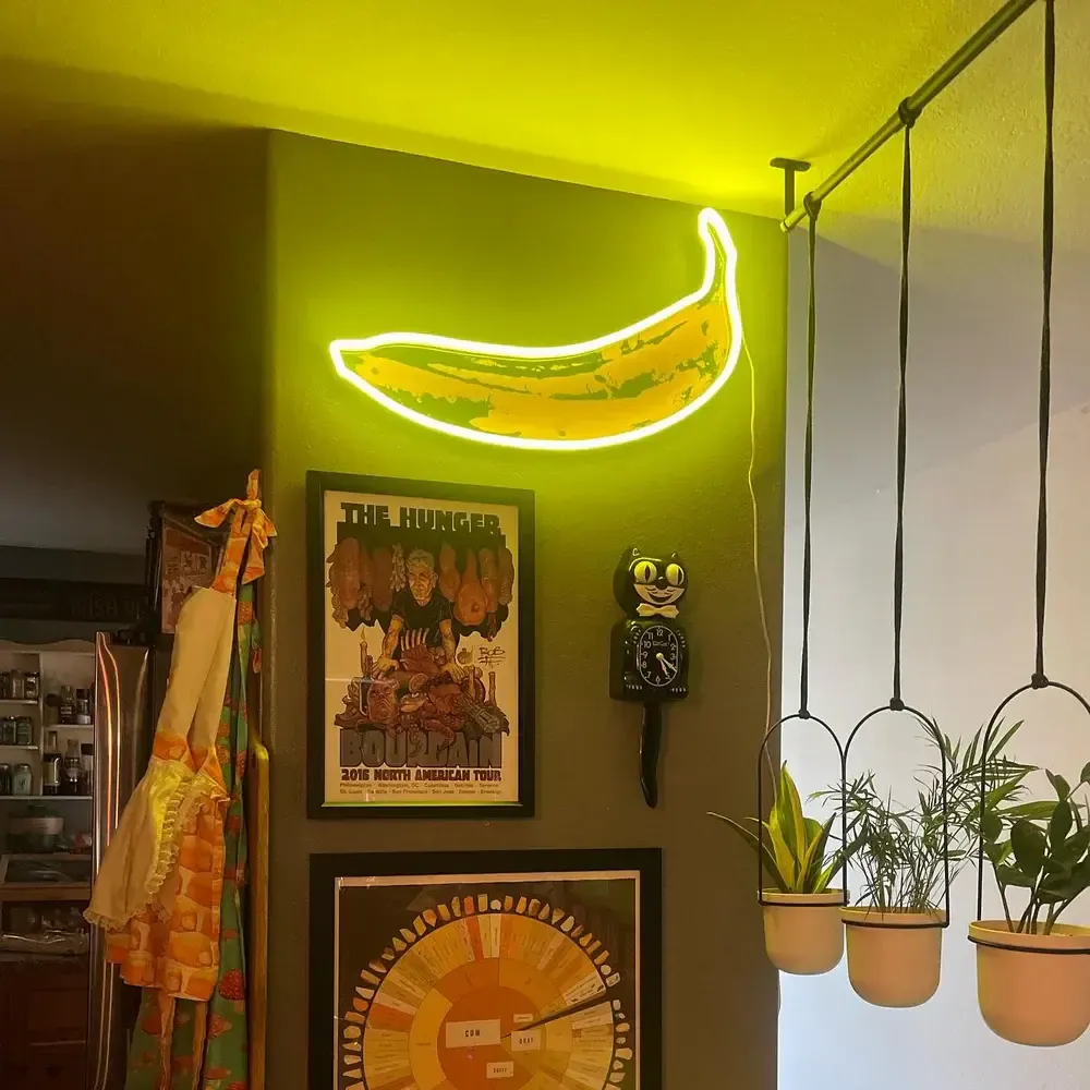 Éclairage LED - Banana - Andy Warhol Led Neon - ARTOYZ