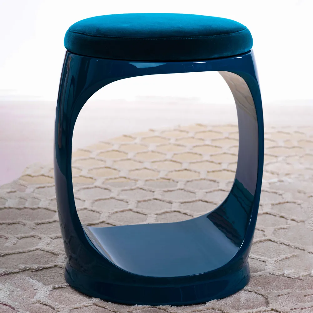 Stools - Signet Ring I Stool I Teal Green - SOFTICATED