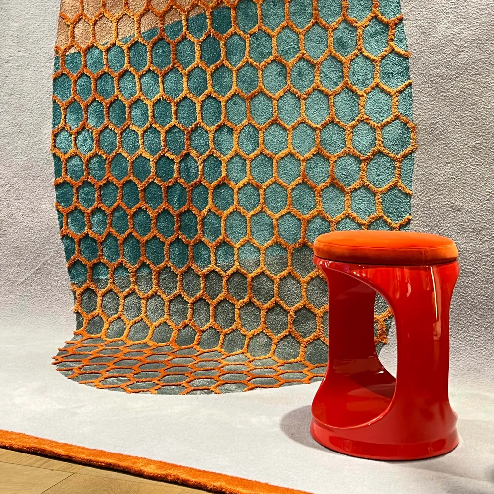 Stools - Signet Ring I Stool I Red - SOFTICATED