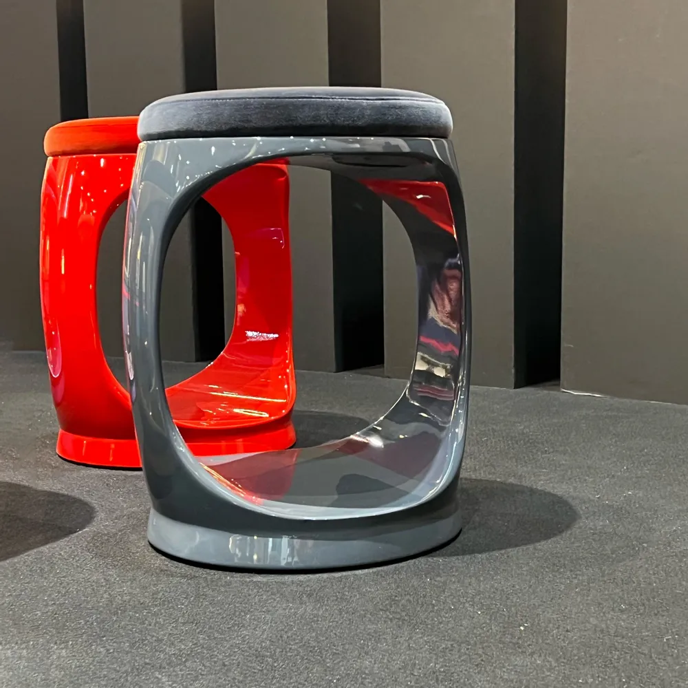 Stools - Signet Ring I Stool I Gray - SOFTICATED