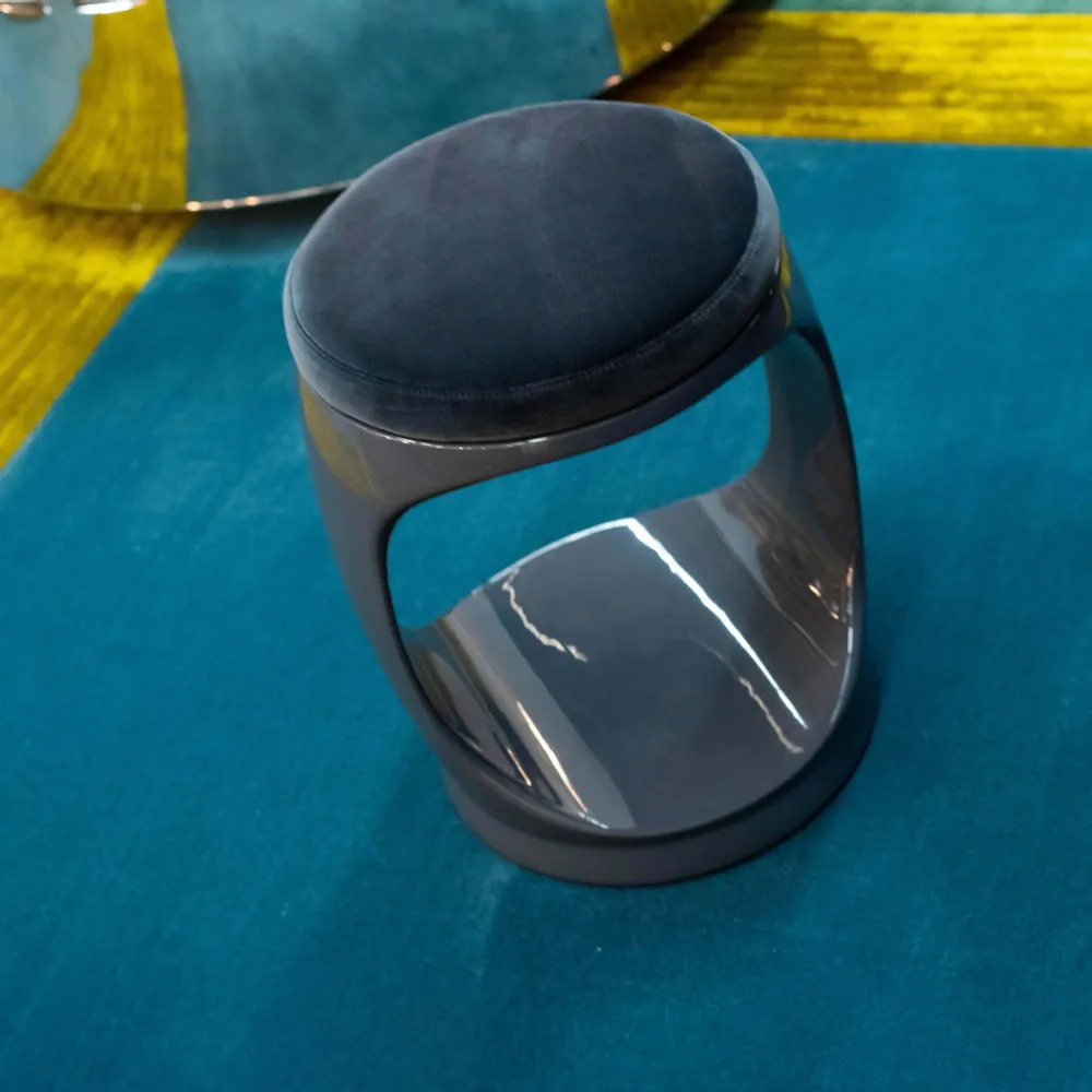 Stools - Signet Ring I Stool I Gray - SOFTICATED