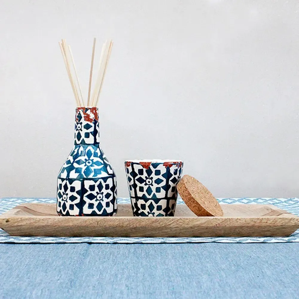 Bougies - Bougies parfumées et diffuseurs de parfum en céramique Mosaic 2024 - WAX DESIGN - BARCELONA