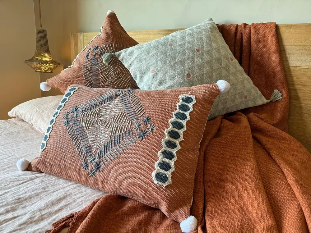 Cushions - Ethnic cotton cushion covers - WAX DESIGN - BARCELONA