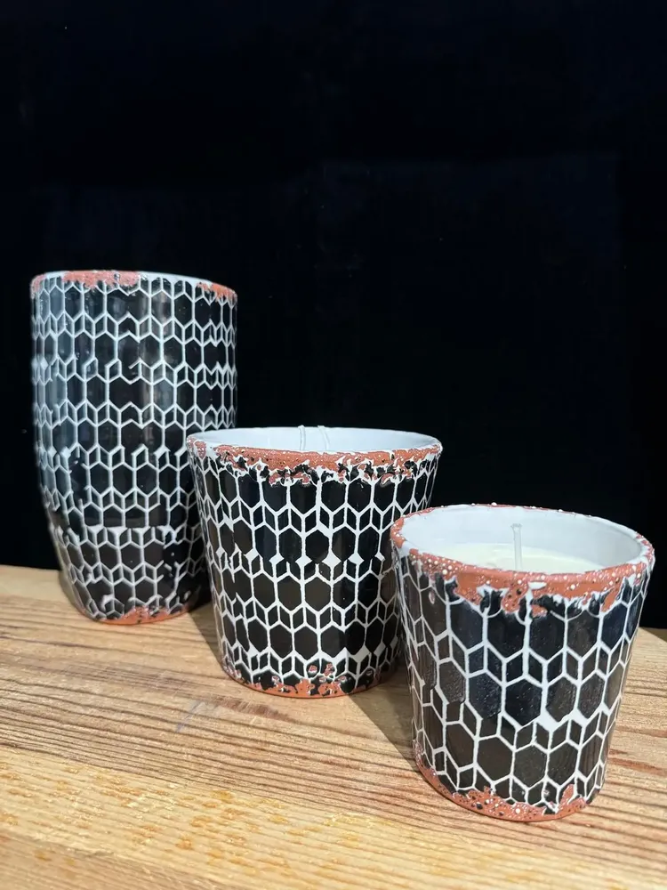 Bougies - Bougies parfumées en céramique moderniste de Barcelone - WAX DESIGN - BARCELONA