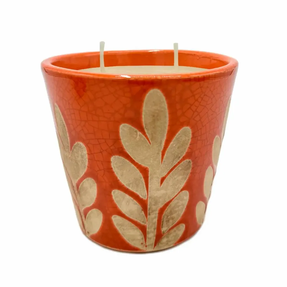 Decorative objects - Fageda ceramic scented candle (Size L) - WAX DESIGN - BARCELONA
