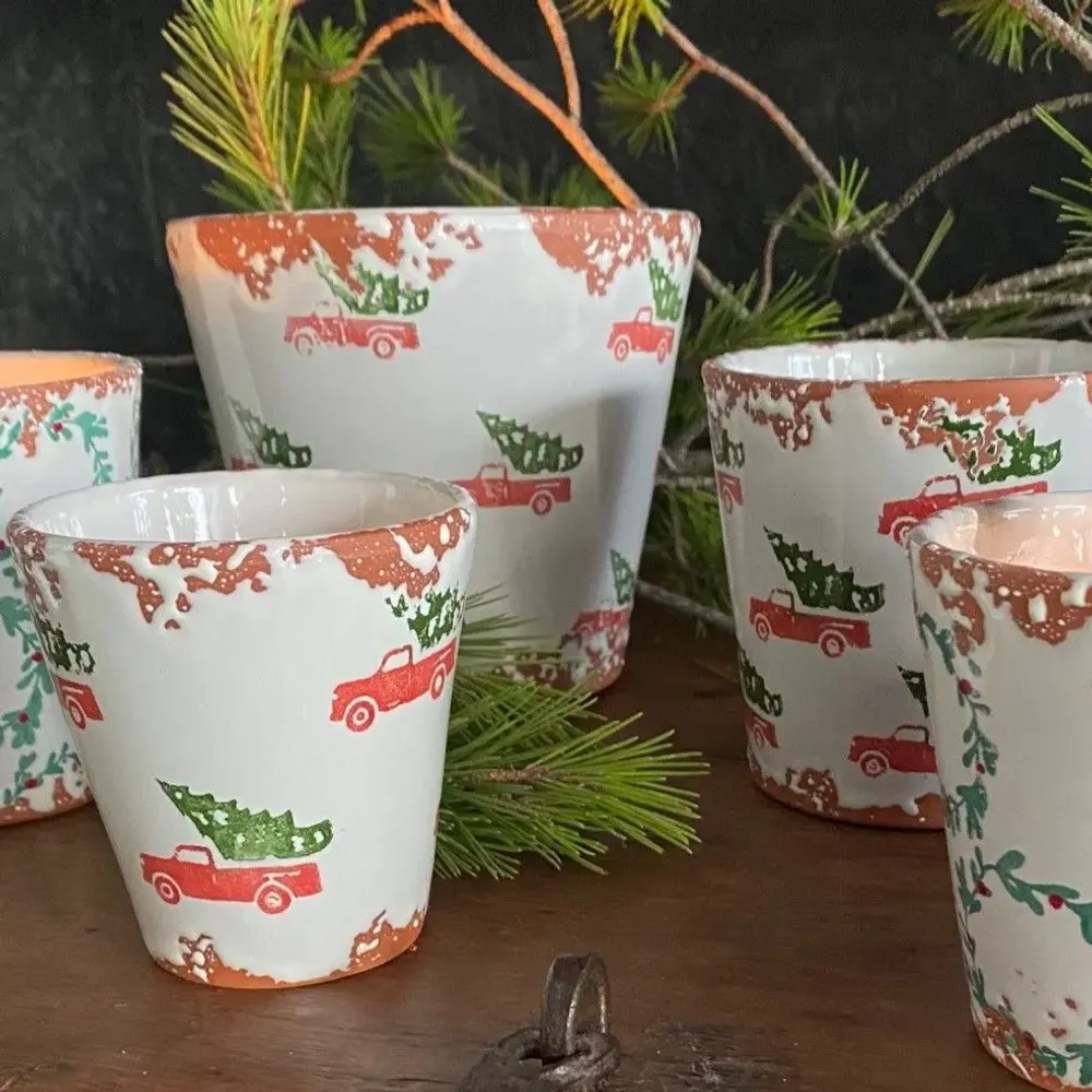 Bougies - Bougie parfumée en céramique Christmas Pick-up taille L - WAX DESIGN - BARCELONA