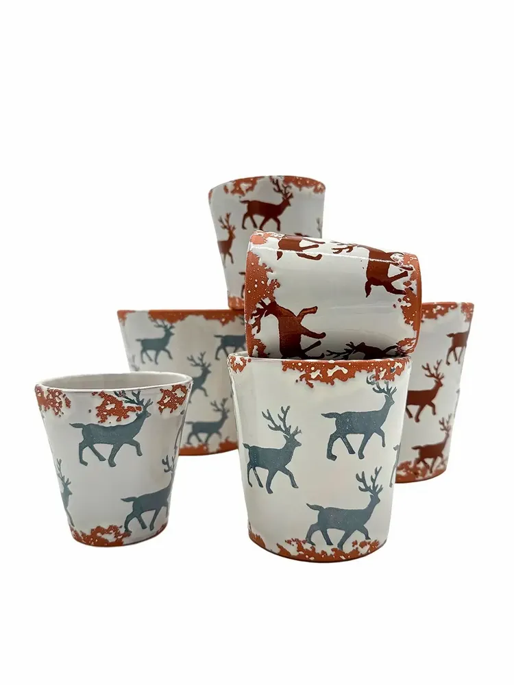 Candles - Christmas reindeer Ceramic scented candle size L - WAX DESIGN - BARCELONA