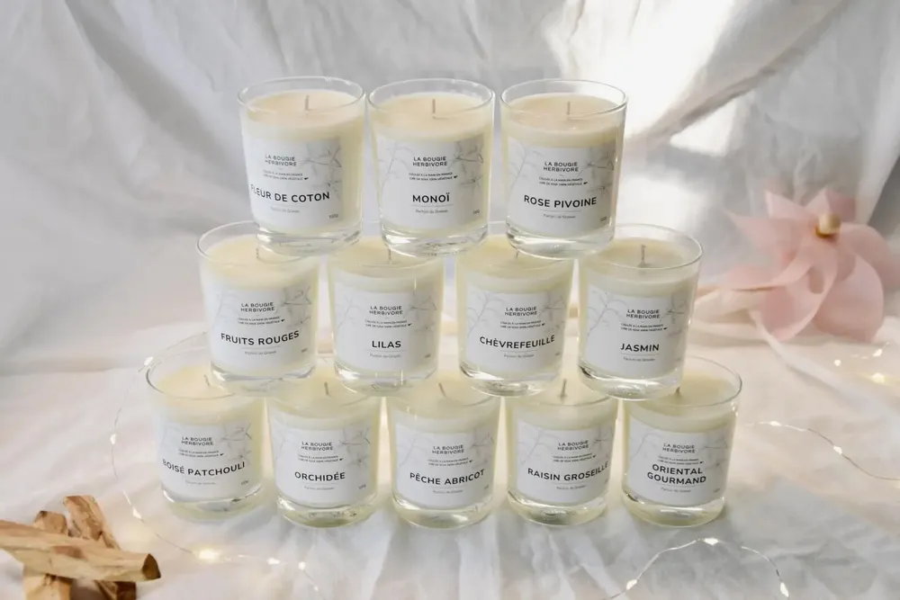 Gifts - Pack d'implantation 12 bougies classiques 150g - LA BOUGIE HERBIVORE