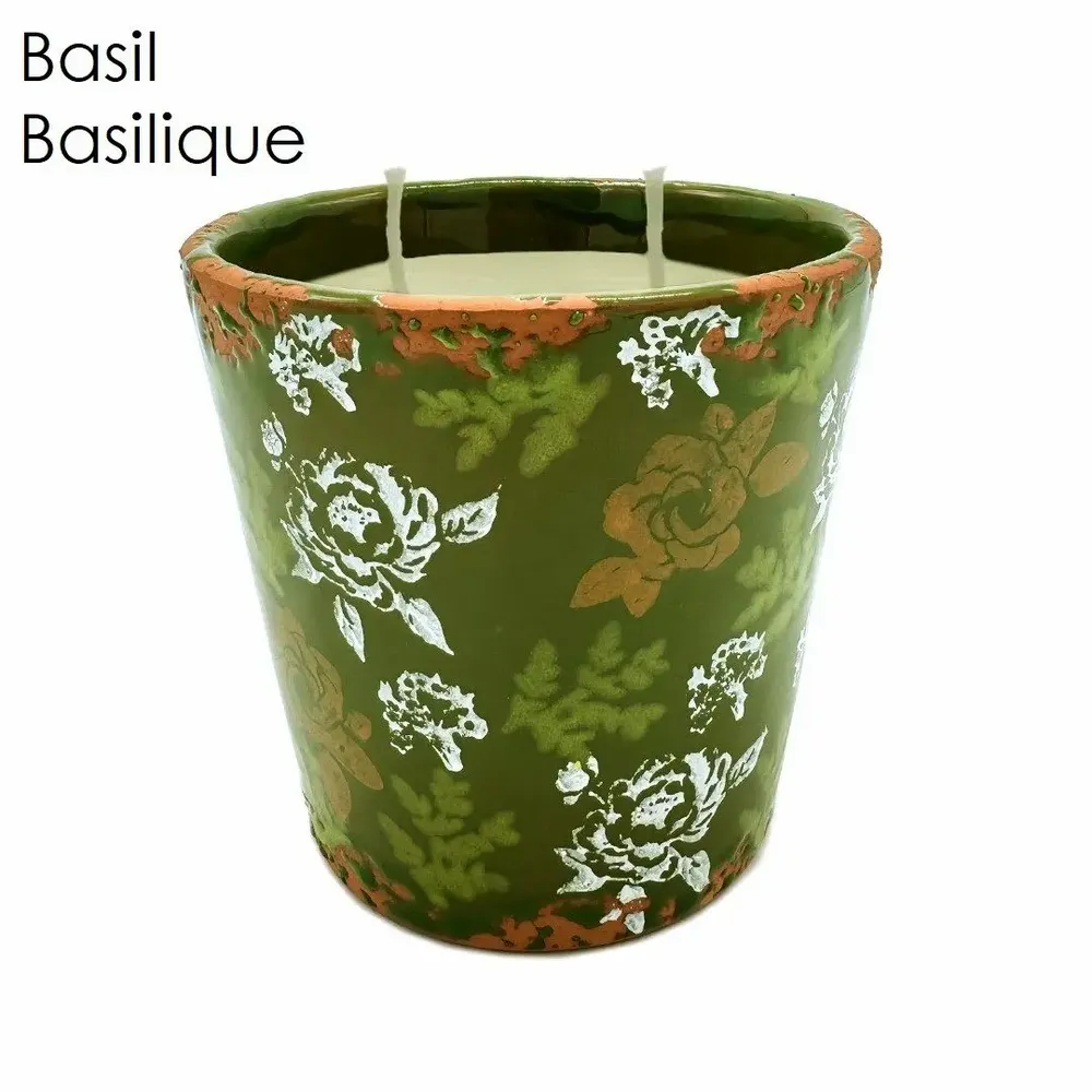 Candles - Winter flowers ceramic scented candle size L - WAX DESIGN - BARCELONA