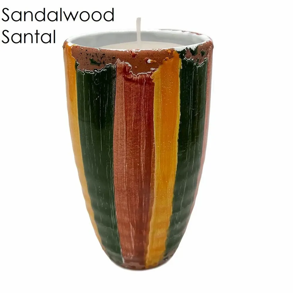 Candles - Paint Stroke ceramic scented candle size XXL - WAX DESIGN - BARCELONA