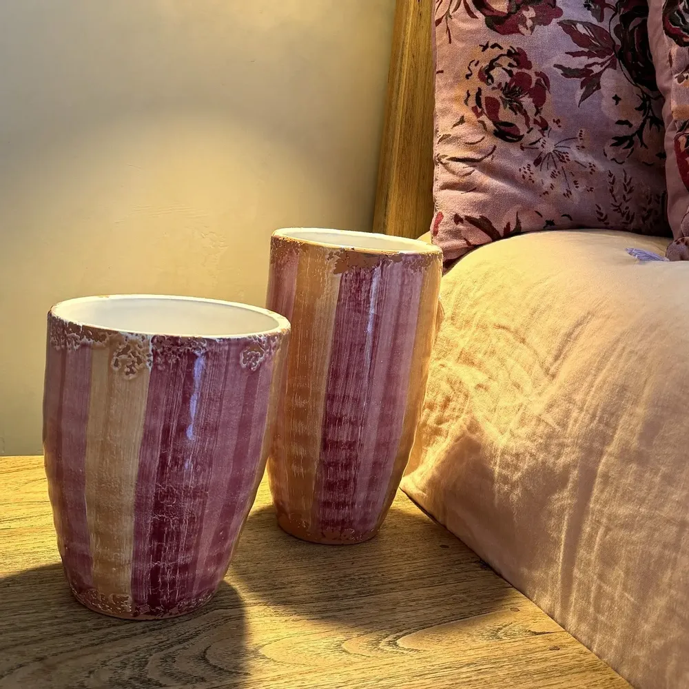 Decorative objects - Paint Stroke ceramic scented candle (size XL) - WAX DESIGN - BARCELONA