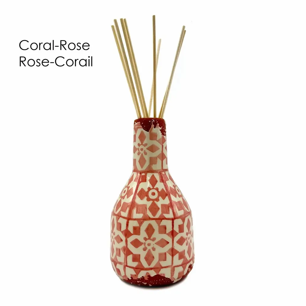 Scent diffusers - Mosaic ceramic scented reed diffuser 150ml - WAX DESIGN - BARCELONA