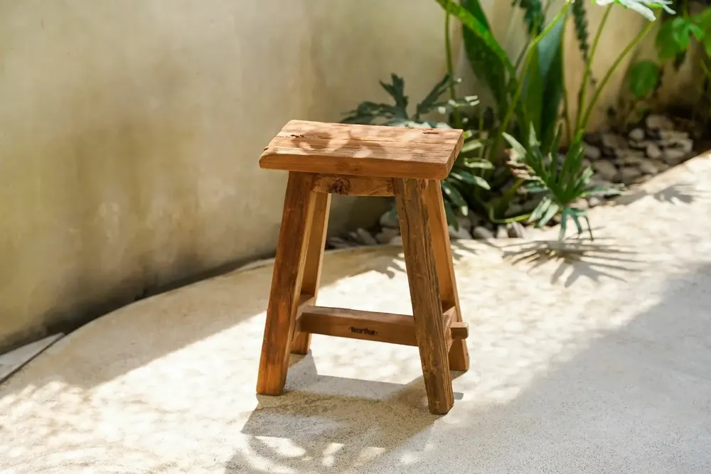 Tabourets - Le Tabouret Shoji - Naturel - M - BAZAR BIZAR LIVING