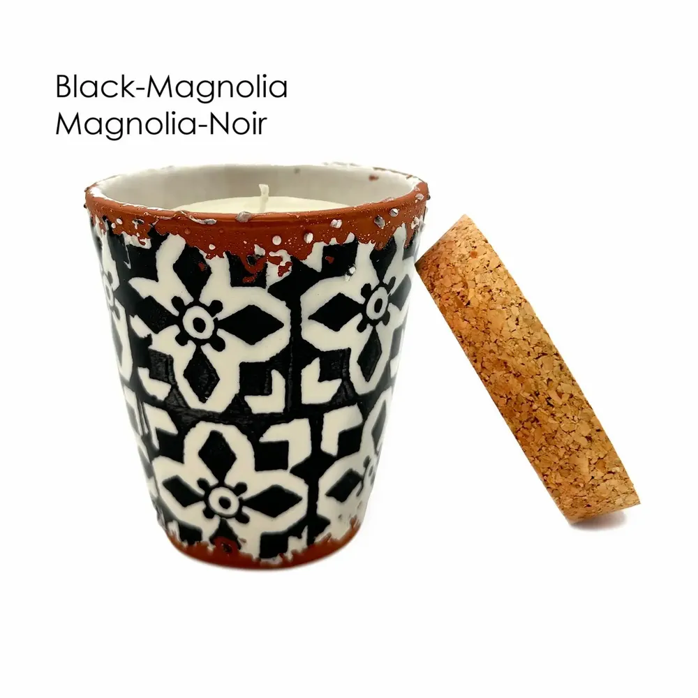 Candles - Mosaic ceramic scented candle size S - WAX DESIGN - BARCELONA