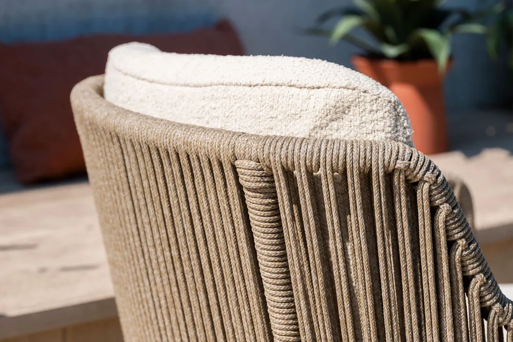 Armchairs - Bernini dining chair Terre - 4 SEASONS OUTDOOR