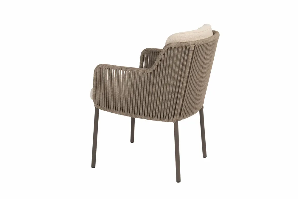 Armchairs - Bernini dining chair Terre - 4 SEASONS OUTDOOR