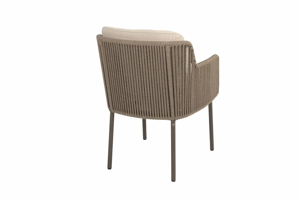 Armchairs - Bernini dining chair Terre - 4 SEASONS OUTDOOR