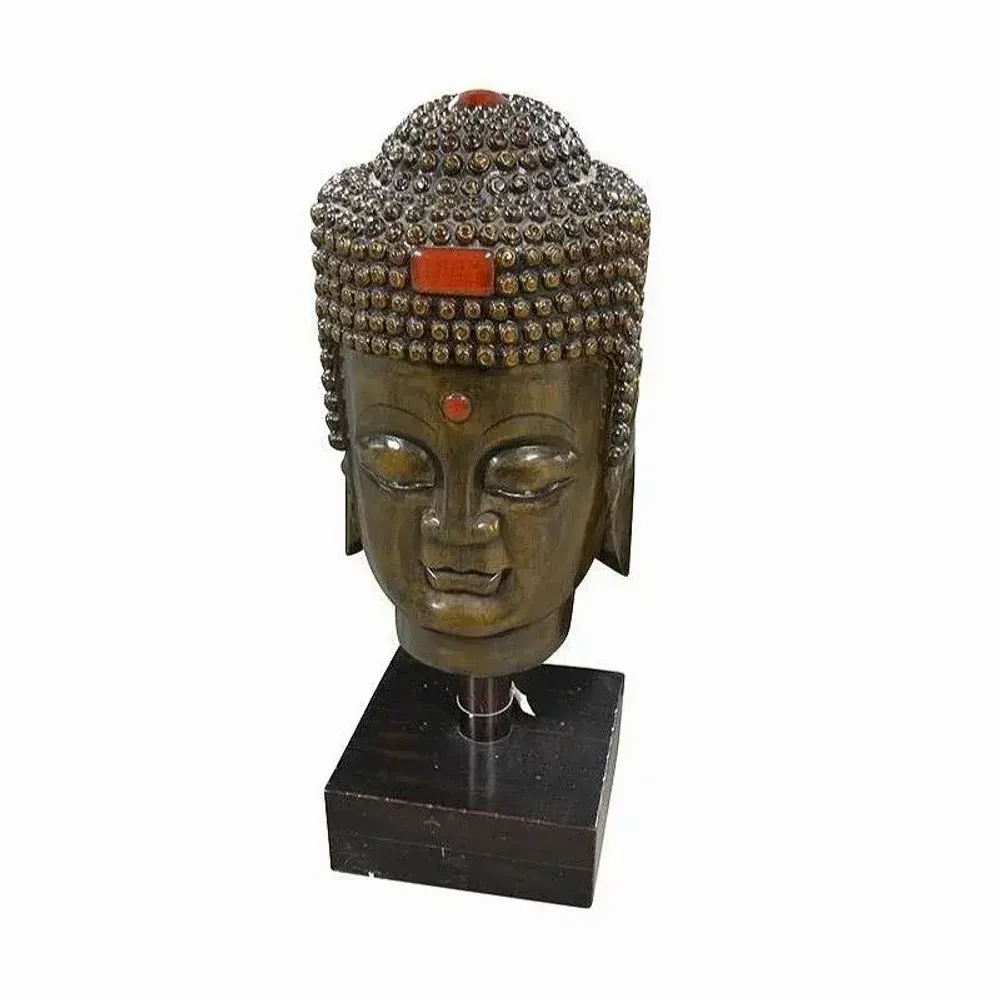Sculptures, statuettes and miniatures - Wooden masks on stand - PAGODA INTERNATIONAL