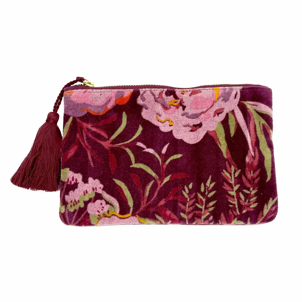 Fabrics - Flower Case 19X12CM velvet - WAX DESIGN - BARCELONA