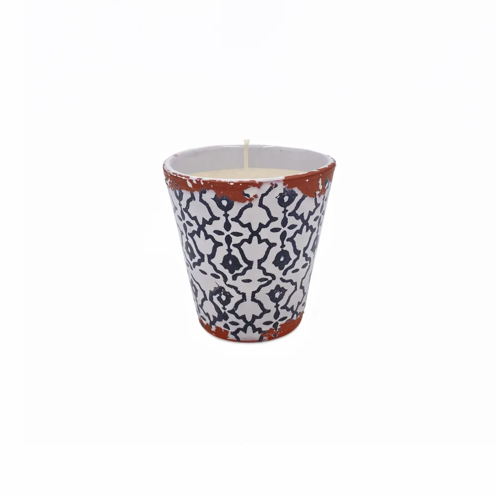 Candles - New Batik ceramic scented candle size S - WAX DESIGN - BARCELONA
