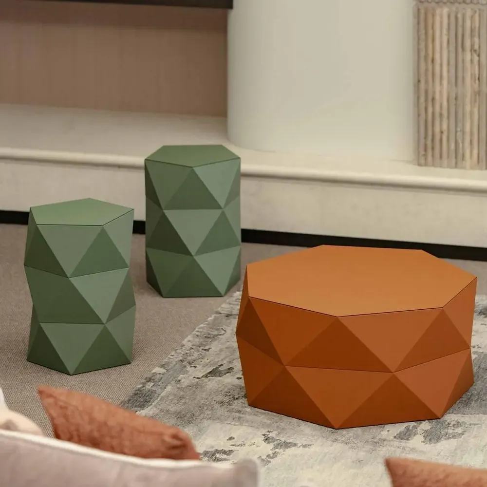 Terraces - EUCLIDE COFFEE TABLE - PINETTI